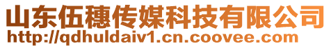 山東伍穗傳媒科技有限公司