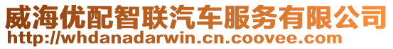威海優(yōu)配智聯(lián)汽車服務(wù)有限公司