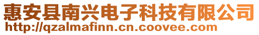 惠安縣南興電子科技有限公司
