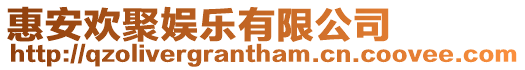 惠安歡聚娛樂有限公司
