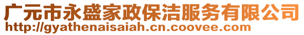廣元市永盛家政保潔服務(wù)有限公司