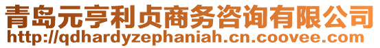 青島元亨利貞商務(wù)咨詢有限公司