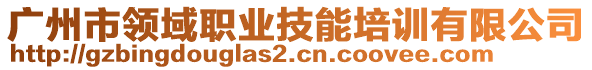 廣州市領(lǐng)域職業(yè)技能培訓(xùn)有限公司