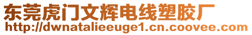 東莞虎門文輝電線塑膠廠