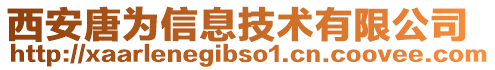 西安唐為信息技術(shù)有限公司