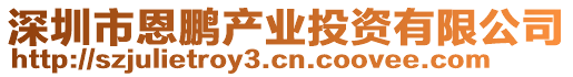 深圳市恩鵬產(chǎn)業(yè)投資有限公司