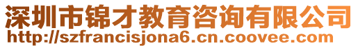 深圳市錦才教育咨詢有限公司