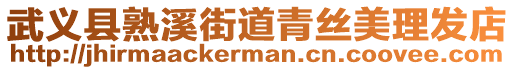 武義縣熟溪街道青絲美理發(fā)店