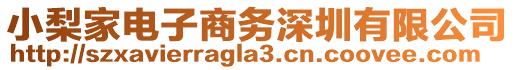 小梨家電子商務(wù)深圳有限公司