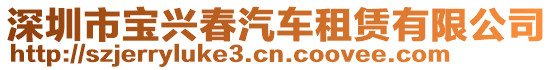 深圳市寶興春汽車租賃有限公司