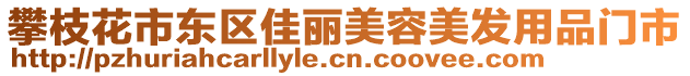 攀枝花市東區(qū)佳麗美容美發(fā)用品門市