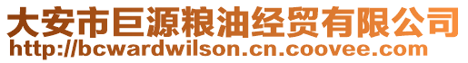 大安市巨源糧油經貿有限公司