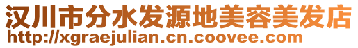 漢川市分水發源地美容美發店