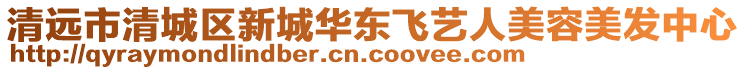 清遠市清城區新城華東飛藝人美容美發中心