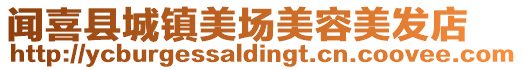 聞喜縣城鎮美場美容美發店