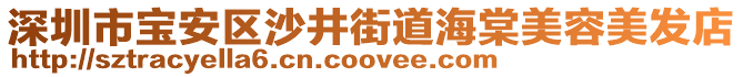 深圳市寶安區(qū)沙井街道海棠美容美發(fā)店