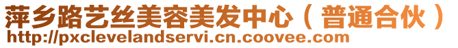 萍鄉(xiāng)路藝絲美容美發(fā)中心（普通合伙）