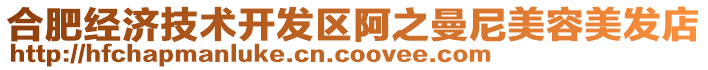 合肥經(jīng)濟(jì)技術(shù)開(kāi)發(fā)區(qū)阿之曼尼美容美發(fā)店