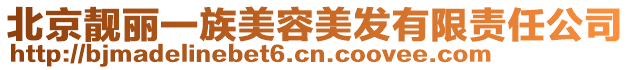 北京靚麗一族美容美發(fā)有限責(zé)任公司