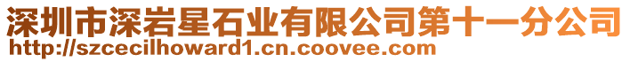 深圳市深巖星石業有限公司第十一分公司