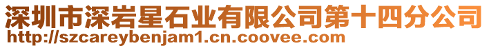 深圳市深巖星石業有限公司第十四分公司