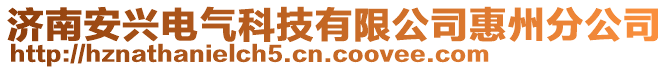 濟(jì)南安興電氣科技有限公司惠州分公司