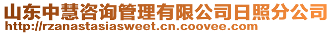 山东中慧咨询管理有限公司日照分公司