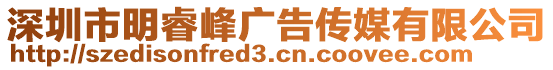 深圳市明睿峰廣告?zhèn)髅接邢薰? style=