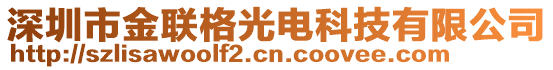 深圳市金聯(lián)格光電科技有限公司