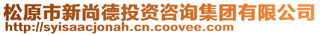 松原市新尚德投資咨詢集團有限公司