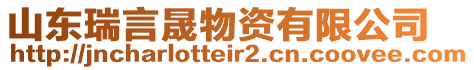 山東瑞言晟物資有限公司