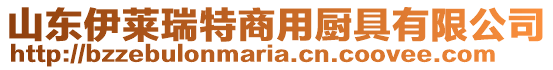 山東伊萊瑞特商用廚具有限公司