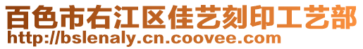 百色市右江區(qū)佳藝刻印工藝部