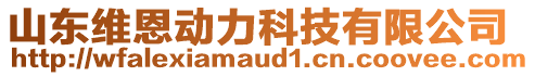 山東維恩動力科技有限公司