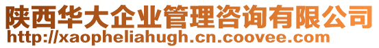 陜西華大企業(yè)管理咨詢有限公司