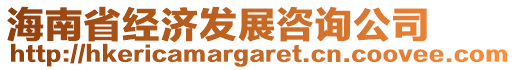 海南省經(jīng)濟(jì)發(fā)展咨詢公司