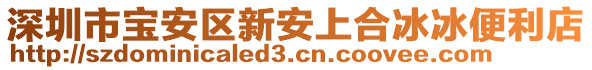 深圳市寶安區(qū)新安上合冰冰便利店