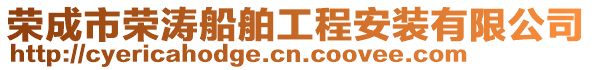 榮成市榮濤船舶工程安裝有限公司