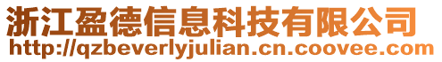 浙江盈德信息科技有限公司