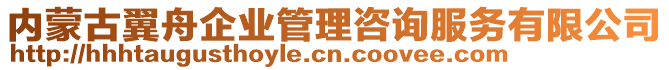 內(nèi)蒙古翼舟企業(yè)管理咨詢服務(wù)有限公司