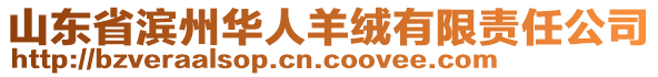 山東省濱州華人羊絨有限責任公司