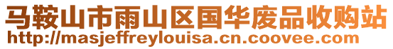 馬鞍山市雨山區(qū)國華廢品收購站