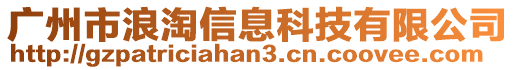 廣州市浪淘信息科技有限公司