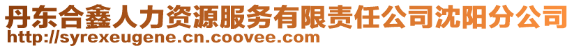 丹東合鑫人力資源服務有限責任公司沈陽分公司
