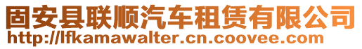 固安县联顺汽车租赁有限公司