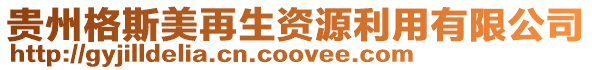 貴州格斯美再生資源利用有限公司