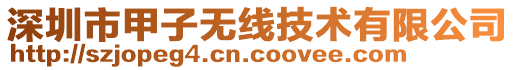 深圳市甲子無線技術有限公司