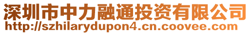 深圳市中力融通投資有限公司