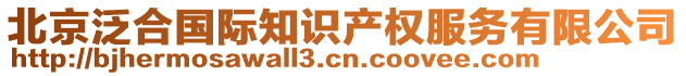 北京泛合國(guó)際知識(shí)產(chǎn)權(quán)服務(wù)有限公司