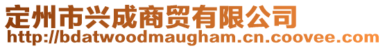 定州市興成商貿(mào)有限公司
